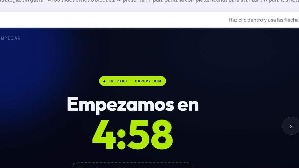 Tu presentación en Contento
